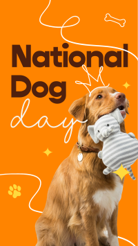 National Dog Day TikTok Video Image Preview