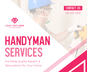 Handyman Services Facebook post Image Preview