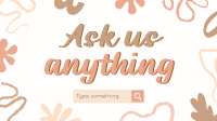 Organic FAQ Facebook Event Cover Design