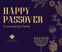 Happy Passover Facebook Post Design