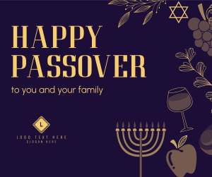 Happy Passover Facebook post Image Preview