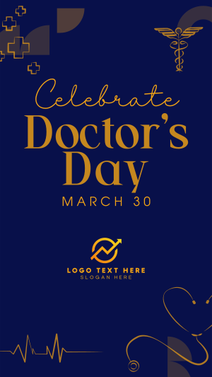 Celebrate Doctor's Day Facebook story Image Preview