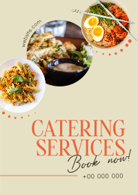 Food Catering Events Flyer Design