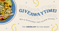 Giveaway Food Bowl Facebook ad Image Preview