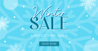 Winter Shopping  Sale Facebook Ad Design