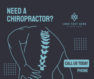 Book Chiropractor Services Facebook post Image Preview