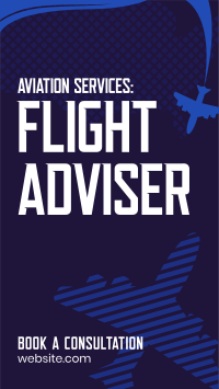 Aviation Flight Adviser Instagram reel Image Preview