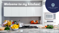 Kitchen Zoom background Image Preview