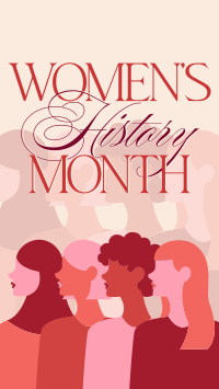 Women's Month Celebration Instagram Story Design