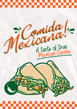 Comida Mexicana Poster Image Preview