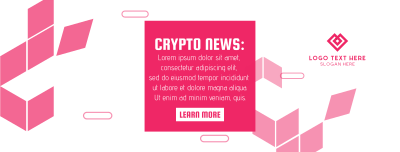 Cryptocurrency Breaking News Facebook cover Image Preview