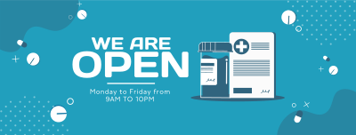 Pharmacy Hours Facebook cover Image Preview