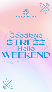 Stress Free Weekend TikTok Video Image Preview