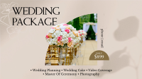 Wedding Flower Bouquet Facebook event cover Image Preview