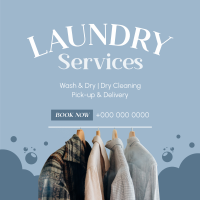 Dry Cleaning Service Instagram post Image Preview