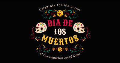 Dia De Muertos Festival Facebook ad Image Preview