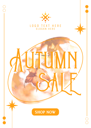 Shop Autumn Sale Poster Image Preview