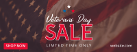Veterans Medallion Sale Facebook Cover Design