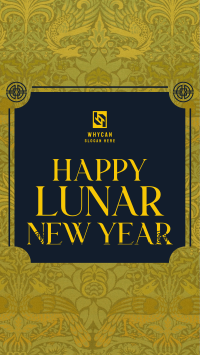 Lunar New Year Celebration Facebook Story Design