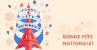 Bastille Day Celebration Facebook ad Image Preview