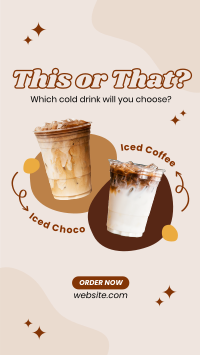 Choose Your Drink Instagram story Image Preview
