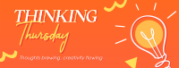 Thinking Thursday Thoughts Facebook cover Image Preview