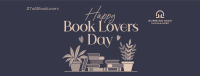 Book Lovers Celebration Facebook Cover Design