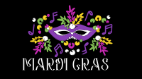 Mardi Gras Showstopper Facebook Event Cover Design