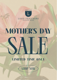 Sale Mother's Day Flowers  Flyer Image Preview