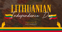 Modern Lithuanian Independence Day Facebook ad Image Preview