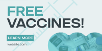 Vaccine Vaccine Reminder Twitter Post Design