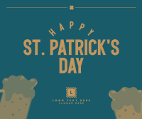 St. Patrick's Day Facebook Post Design