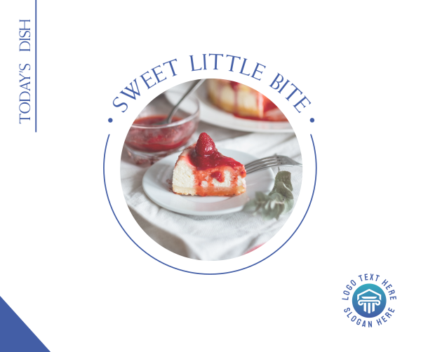 Sweet Little Bite Facebook Post Design Image Preview
