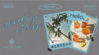 Weekend Quote Getaway Animation Image Preview