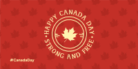 Canada Day Badge Twitter Post Image Preview