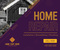 House Repair Service Offer Facebook Post Design
