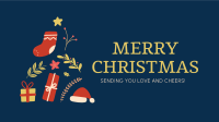 Christmas Tree Facebook Event Cover Design