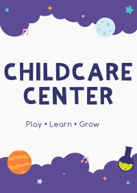 Childcare Center Flyer Design
