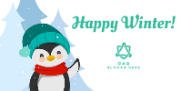 Happy Winter Twitter Post Image Preview