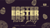 Easter Party Eggs Animation Image Preview