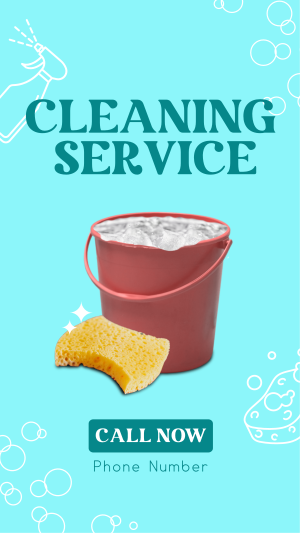 Professional Cleaning Instagram story Image Preview