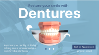Denture Smile Facebook event cover Image Preview