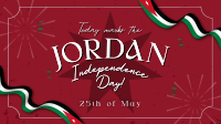 Jordan Independence Ribbon Animation Image Preview