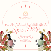Floral Nail Services Linkedin Post Image Preview
