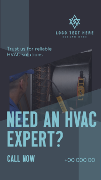 Reliable HVAC Solutions YouTube short Image Preview