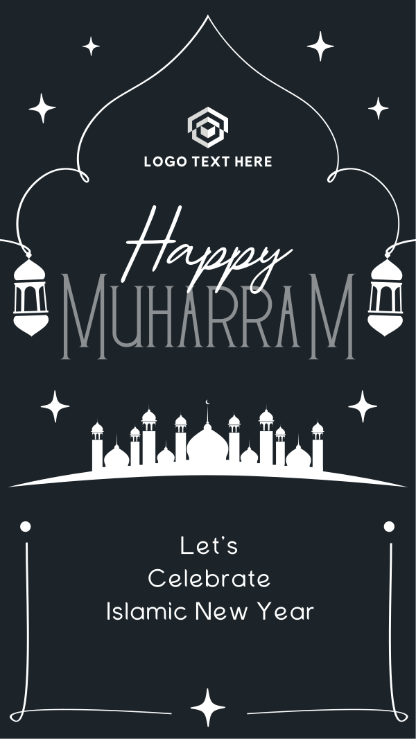 For Mosque Muharram Instagram Story Design