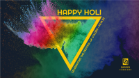 Holi Color Explosion Zoom background Image Preview