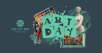Art Day Collage Facebook Ad Design