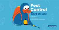 Pest Control Service Facebook Ad Design