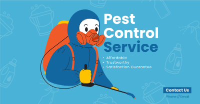 Pest Control Service Facebook ad Image Preview